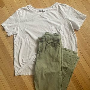 Zara & Forever 21 Outfit (jeans & t-shirt)